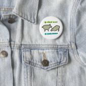 Badge Rond 5 Cm Quatre pattes (En situation)