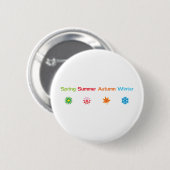 Badge Rond 5 Cm Quatre saisons (Devant & derrière)