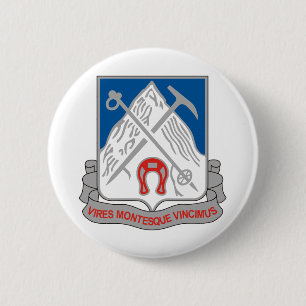 Badge Rond 5 Cm quatre-vingt-dix-septième Régiment d'infanterie