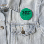 Badge Rond 5 Cm Que ferais-je, Mandolin (En situation)