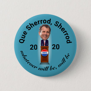 Badge Rond 5 Cm Que Sherrod, Sherrod