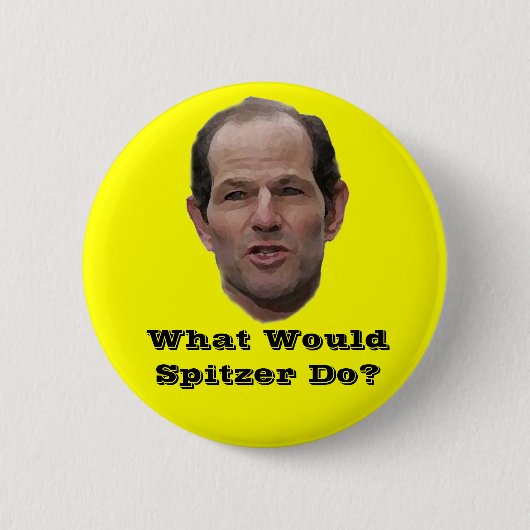 Badge Rond 5 Cm Que Spitzer ferait-il ? (Devant)