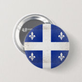 Badge Rond 5 Cm Québec (Devant & derrière)