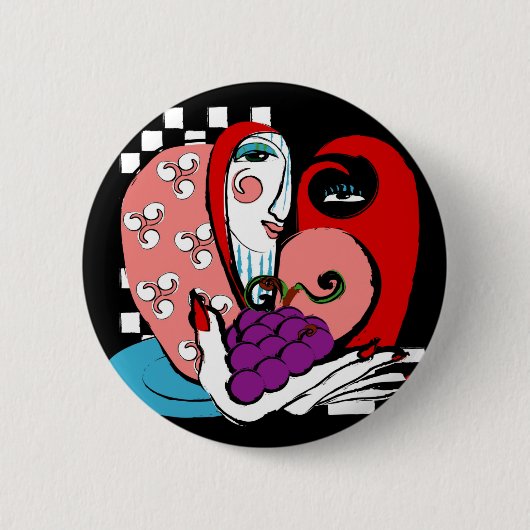 Badge Rond 5 Cm queenie (Devant)