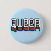 Badge Rond 5 Cm Queer (Devant)