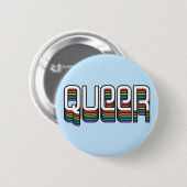 Badge Rond 5 Cm Queer (Devant & derrière)