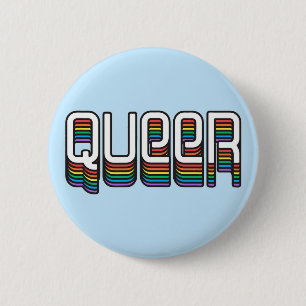 Badge Rond 5 Cm Queer