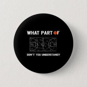 Badge Rond 5 Cm Quelle partie de n'avez-vous pas compris Funny Ske