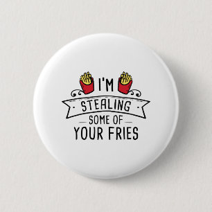 Badge Rond 5 Cm Quelques Tes Fries