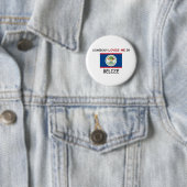 Badge Rond 5 Cm Quelqu'un m'aime à BELIZE (En situation)