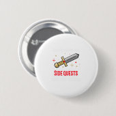 BADGE ROND 5 CM QUESTIONS SECONDES (Devant & derrière)
