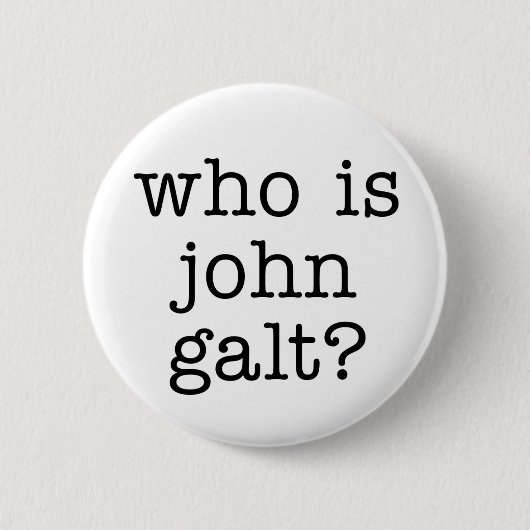 Badge Rond 5 Cm qui est galt de John ? (Devant)