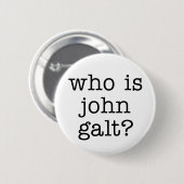 Badge Rond 5 Cm qui est galt de John ? (Devant & derrière)