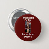 Badge Rond 5 Cm Qui parle le bouton (Devant & derrière)