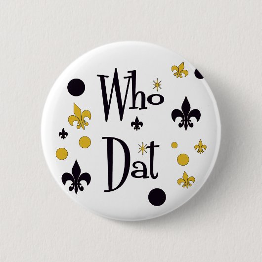 Badge Rond 5 Cm Qui T-shirts de Dat (Devant)