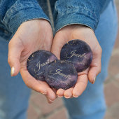 Badge Rond 5 Cm Quinceañera céleste, coutume