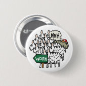 Badge Rond 5 Cm Quitter le travail (Devant & derrière)
