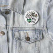 Badge Rond 5 Cm Quitter le travail (En situation)