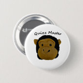 Badge Rond 5 Cm Quizz Master (Devant & derrière)