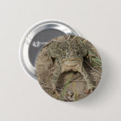 Badge Rond 5 Cm R10 Prairie Toad (Devant & derrière)