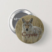 Badge Rond 5 Cm R2 Coyote en herbe haute (Devant & derrière)