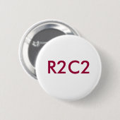 BADGE ROND 5 CM R2C2 (Devant & derrière)