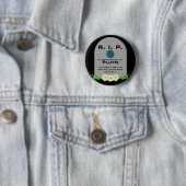 Badge Rond 5 Cm R.I.P. Pluton (En situation)