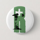 Badge Rond 5 Cm R monogramme (Devant)