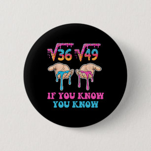 Badge Rond 5 Cm Racine Carrée 36 49 Si Vous Savez Vous Savez 67 Gl