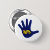 BADGE ROND 5 CM RACISME (Devant & derrière)