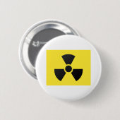 Badge Rond 5 Cm radioactif (Devant & derrière)