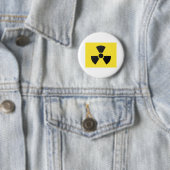 Badge Rond 5 Cm radioactif (En situation)