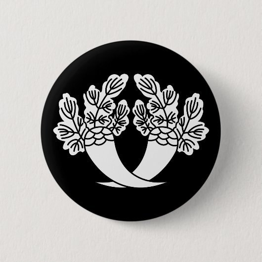 Badge Rond 5 Cm Radis Honjo (Devant)