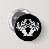 Badge Rond 5 Cm Radis Honjo (Devant & derrière)