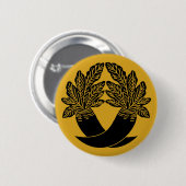 Badge Rond 5 Cm Radis intersectés (Devant & derrière)