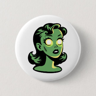 Badge Rond 5 Cm Radium Girl