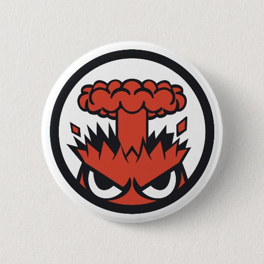 Badge Rond 5 Cm Rage (Devant)