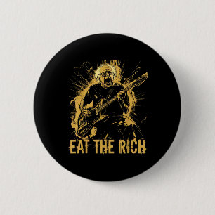 Badge Rond 5 Cm Rage Contre L'Oligarchie Bernie Sanders Lutte Cont