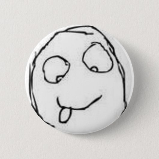 Badge Rond 5 Cm Rage de Herp Derp comique (Devant)
