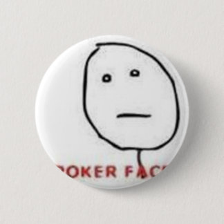 Badge Rond 5 Cm Rage de visage de tisonnier comique