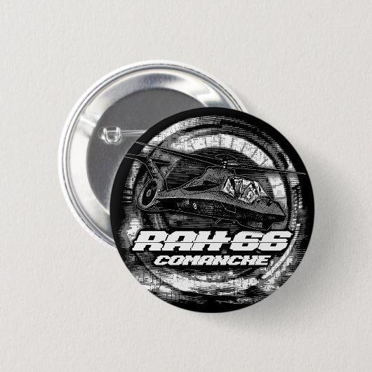 BADGE ROND 5 CM RAH-66 (Devant & derrière)