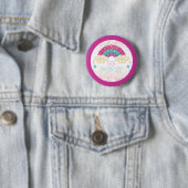 Badge Rond 5 Cm Rainbow Pop It Anniversaire (En situation)