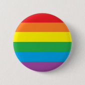 Badge Rond 5 Cm "Rainbow Pride" (Devant)