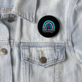 Badge Rond 5 Cm Rainbow Suicide Prevention Awareness Teal Amp Pu (En situation)