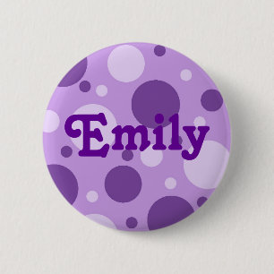 Badge Rond 5 Cm Raisin pétillant