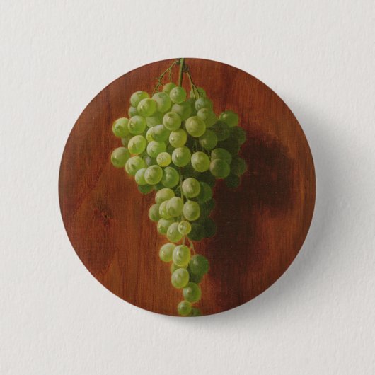 Badge Rond 5 Cm Raisins verts (Devant)