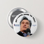 Badge Rond 5 Cm RAISONNABLE À VOUS ? - Bouton (Devant & derrière)