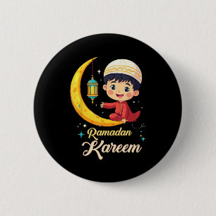 Badge Rond 5 Cm Ramadan Kareem