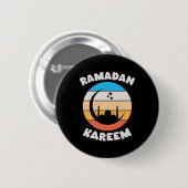 Badge Rond 5 Cm ramadan kareem (Devant & derrière)