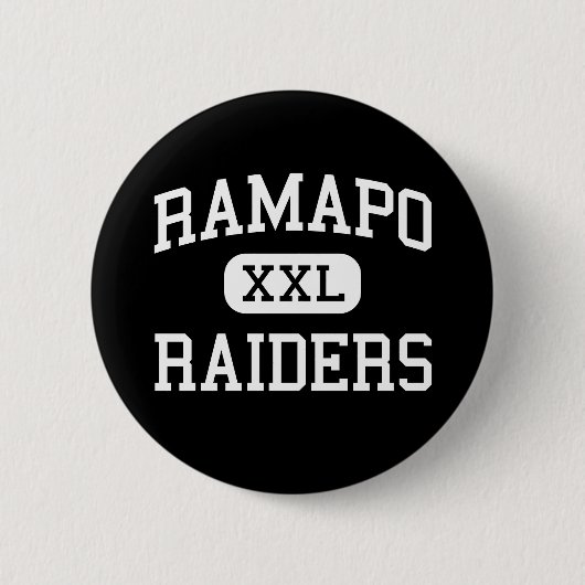Badge Rond 5 Cm Ramapo - voleurs - haut - lacs franklin (Devant)